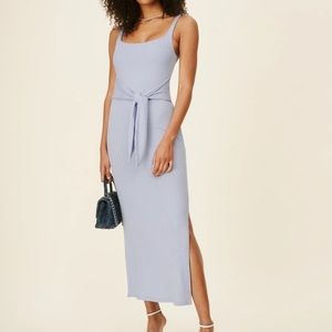 Reformation Hosby Dress - Knit Blue